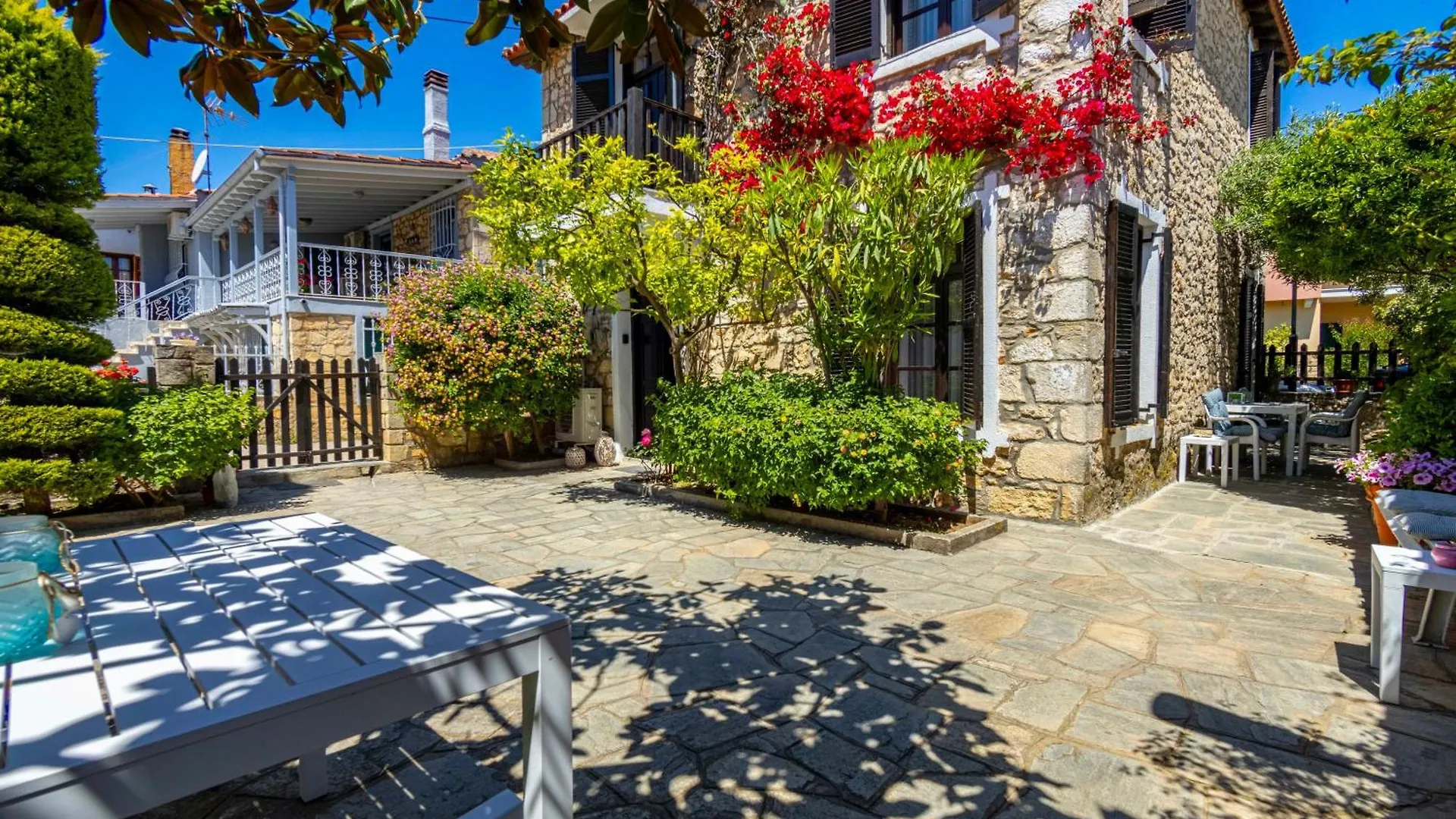 Villa Traditional Stone-Built House Afytos Greece